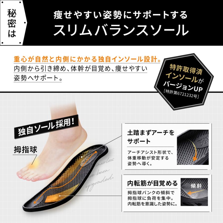 BEAXIS（ビーアクシス） 体幹 トングサンダル メンズ レディース 厚底