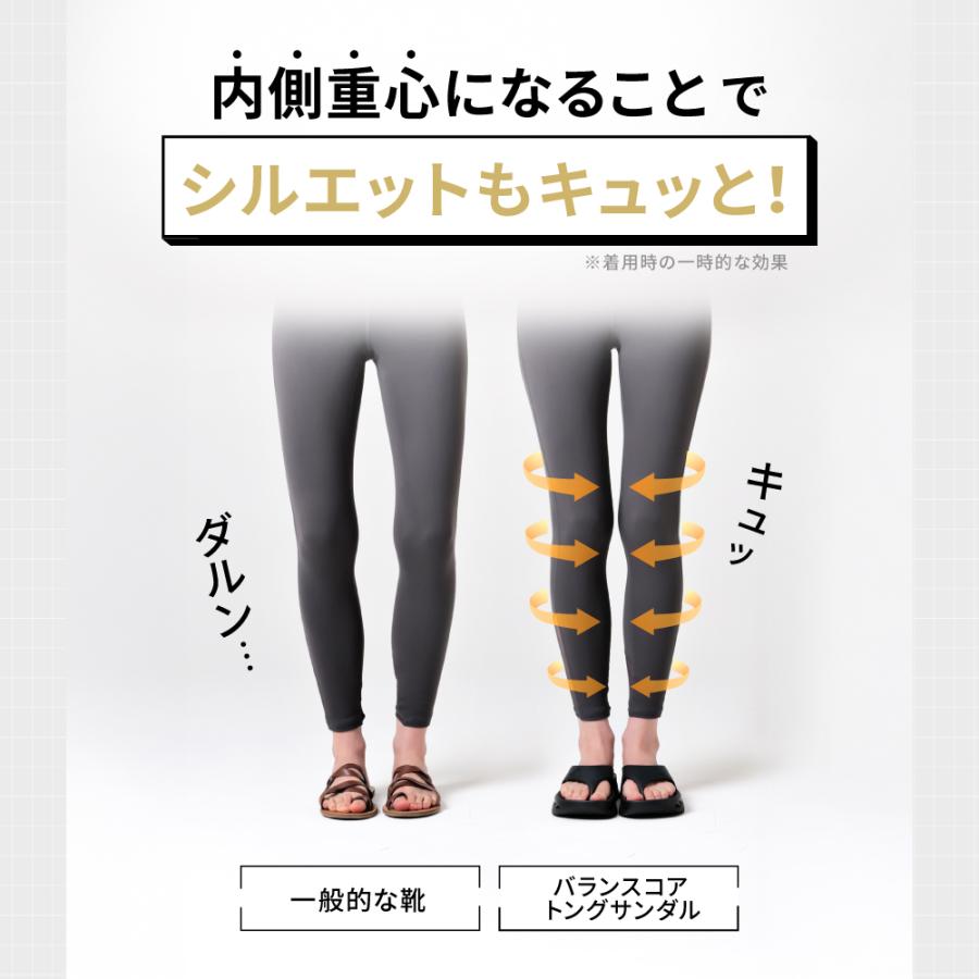 BEAXIS（ビーアクシス） 体幹 トングサンダル メンズ レディース 厚底