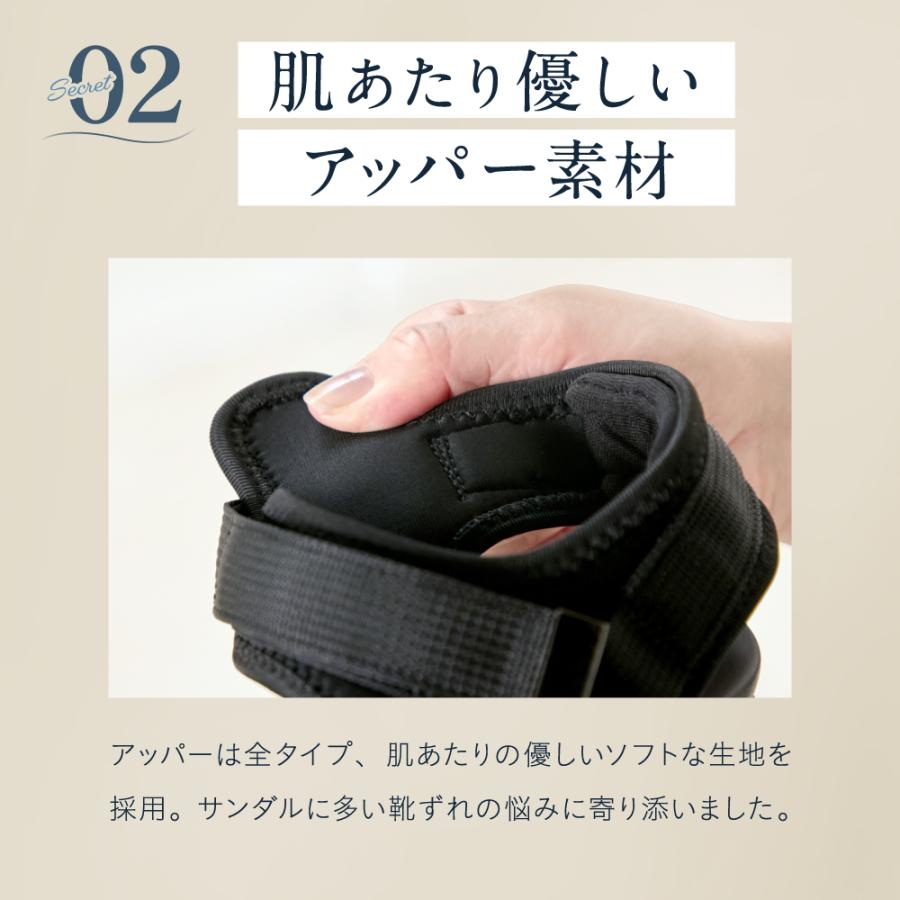 orMORE（オアモア） 厚底サンダル レディース 9cmヒール 歩きやすい