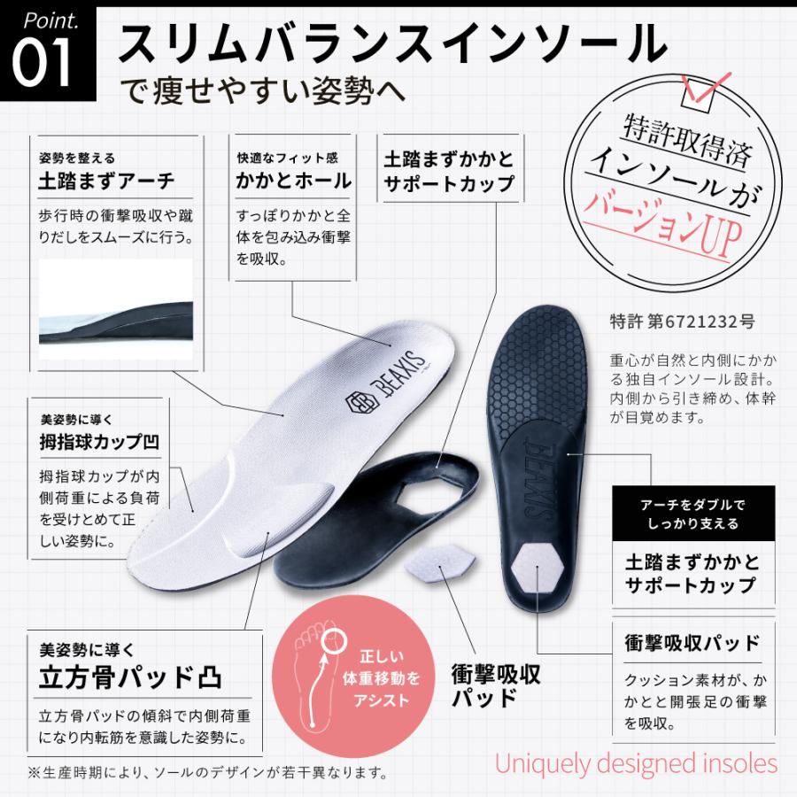 BEAXIS（ビーアクシス） バランスコアスニーカー2.5 体幹 ダイエット