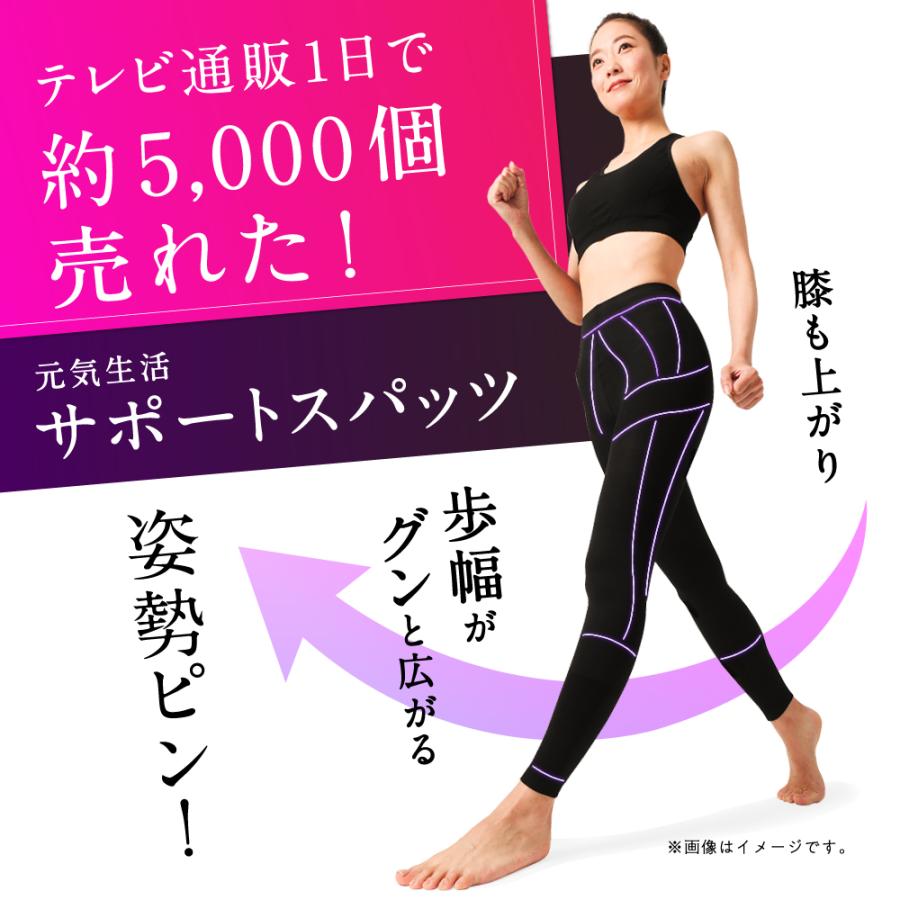 スパッツ 美姿勢 美歩行 産後 ダイエット 介護予防 歩行トレーニング