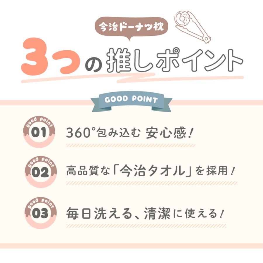 枕 今治 整体枕 今治枕 今治タオル タオル素材 ドーナツ 枕 今治 整体枕 今治枕 今治タオル タオル素材 ドーナツ