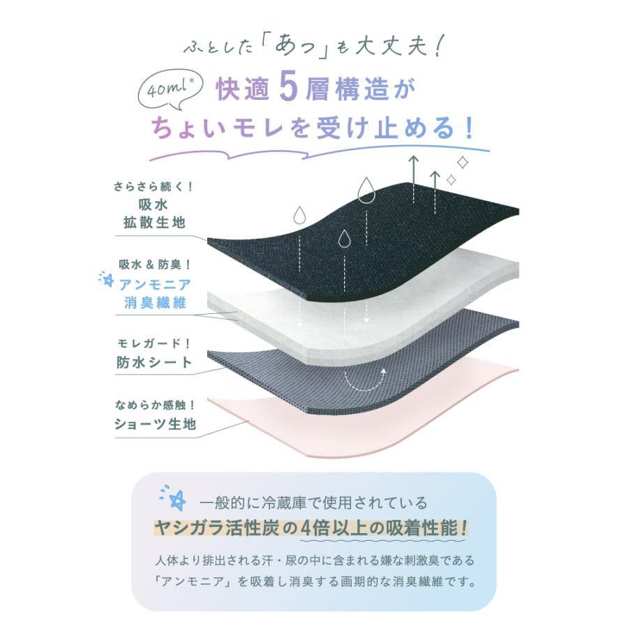 吸水ショーツ ショーツ 下着 尿もれ吸水 消臭 パンツ 漏れない 吸水ショーツ ショーツ 下着 尿もれ吸水 消臭 パンツ 漏れない
