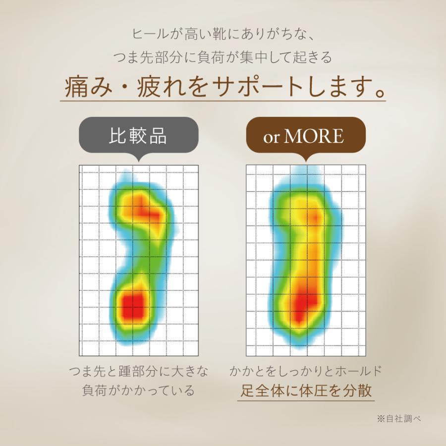 orMORE（オアモア） ブーツ レディース 厚底ブーツ 軽量 幅広 外反母趾