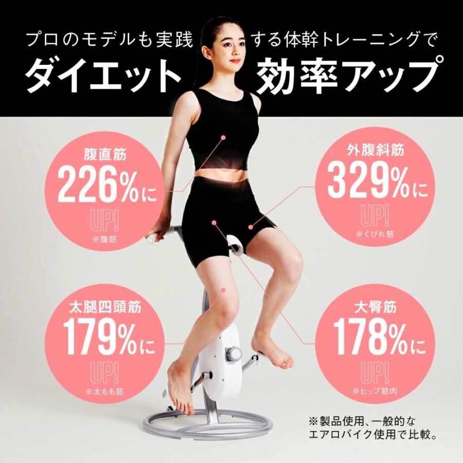フィットネスバイク エアロバイク コンパクト ミニ 静音 体幹 フィットネスバイク エアロバイク コンパクト ミニ 静音 体幹