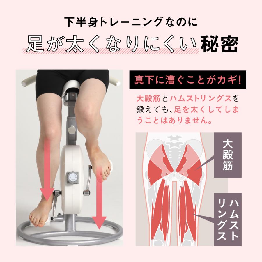 フィットネスバイク エアロバイク コンパクト ミニ 静音 体幹 フィットネスバイク エアロバイク コンパクト ミニ 静音 体幹