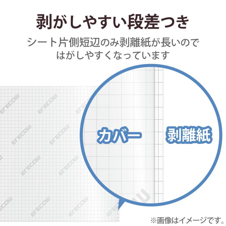エレコム キーボードカバー フリータイプ 大型ノートサイズ PKU-FREE4 シリコーン 透明｜ibis-shop｜03