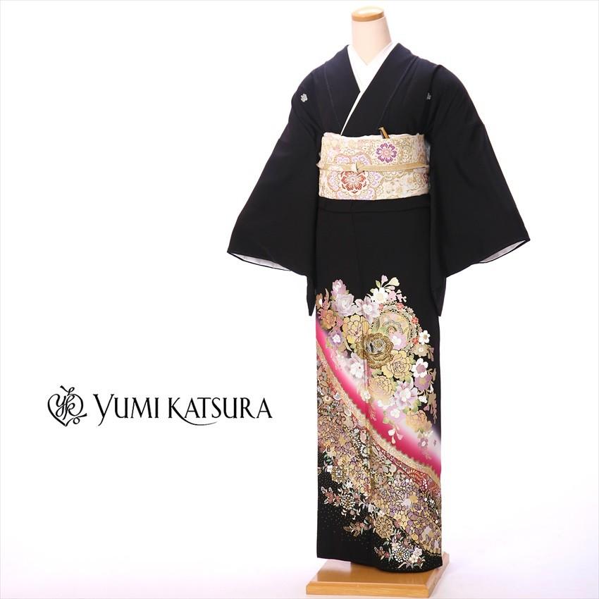 YUMI KATSURA（ユミカツラ） 留袖 レンタル 黒留袖 フルセット 結婚式