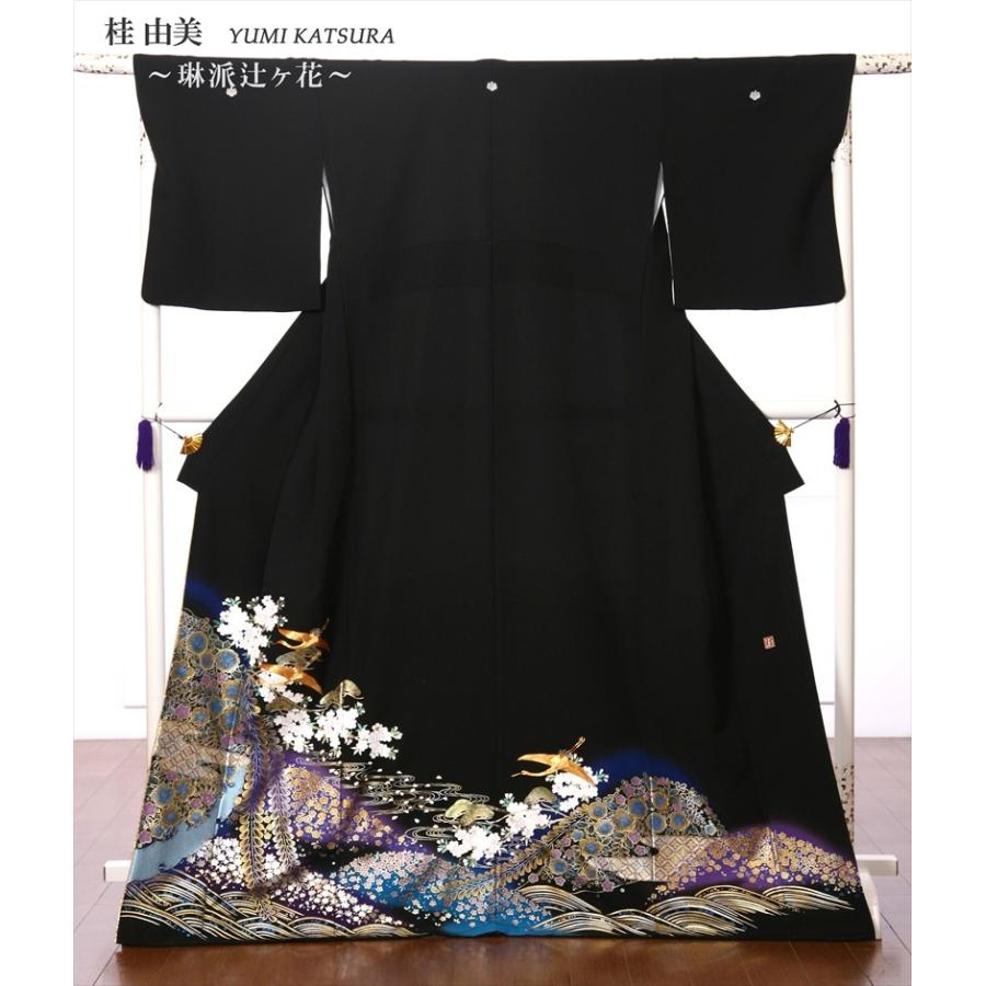 留袖 黒留袖 正絹 結婚式 結婚式用レギュラークラス留袖 | 母親のための正絹フルセット