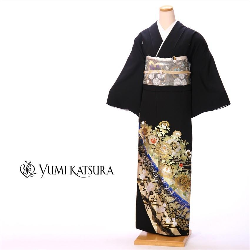 YUMI KATSURA（ユミカツラ） 留袖 レンタル 黒留袖 結婚式 江戸妻 飛翔