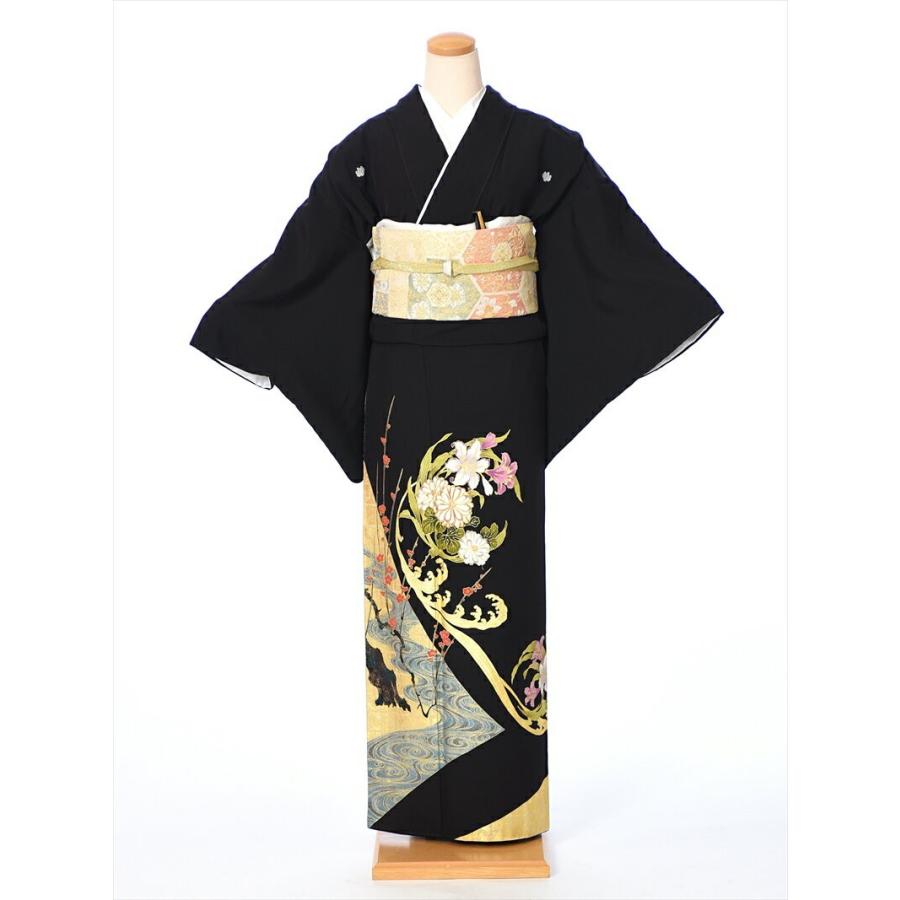 留袖 レンタル 黒留袖 波涛 はとう 桂由美 YUMI KATSURA 8AA140