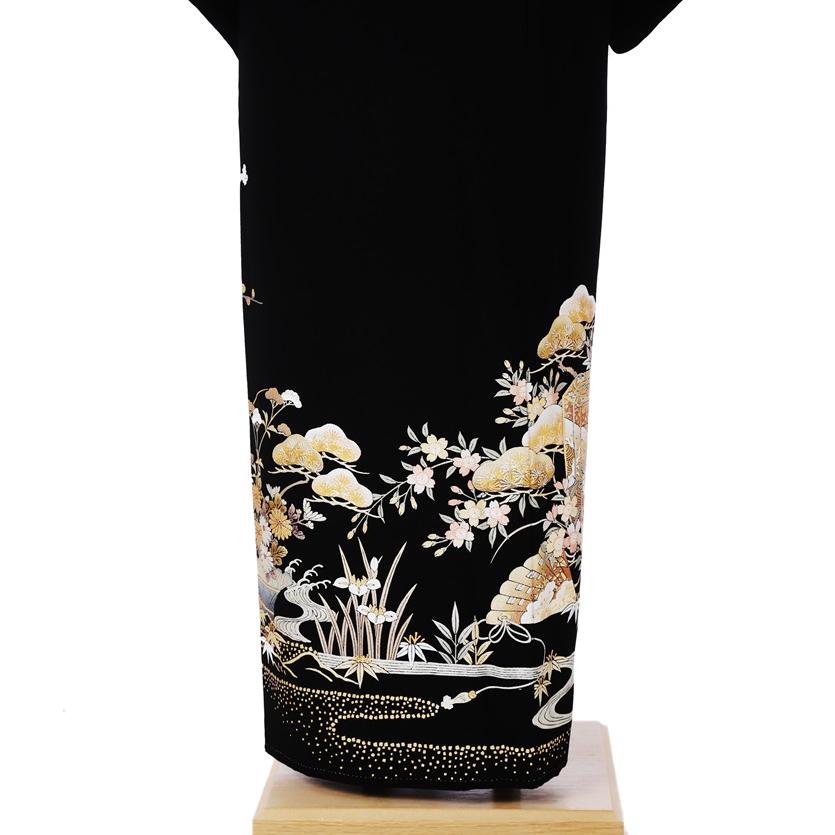 和田光正 特撰黒留袖 8AA0257 黒留袖 レンタル 留袖レンタル 和田光正 特撰黒留袖 8AA0257 黒留袖 レンタル 留袖レンタル