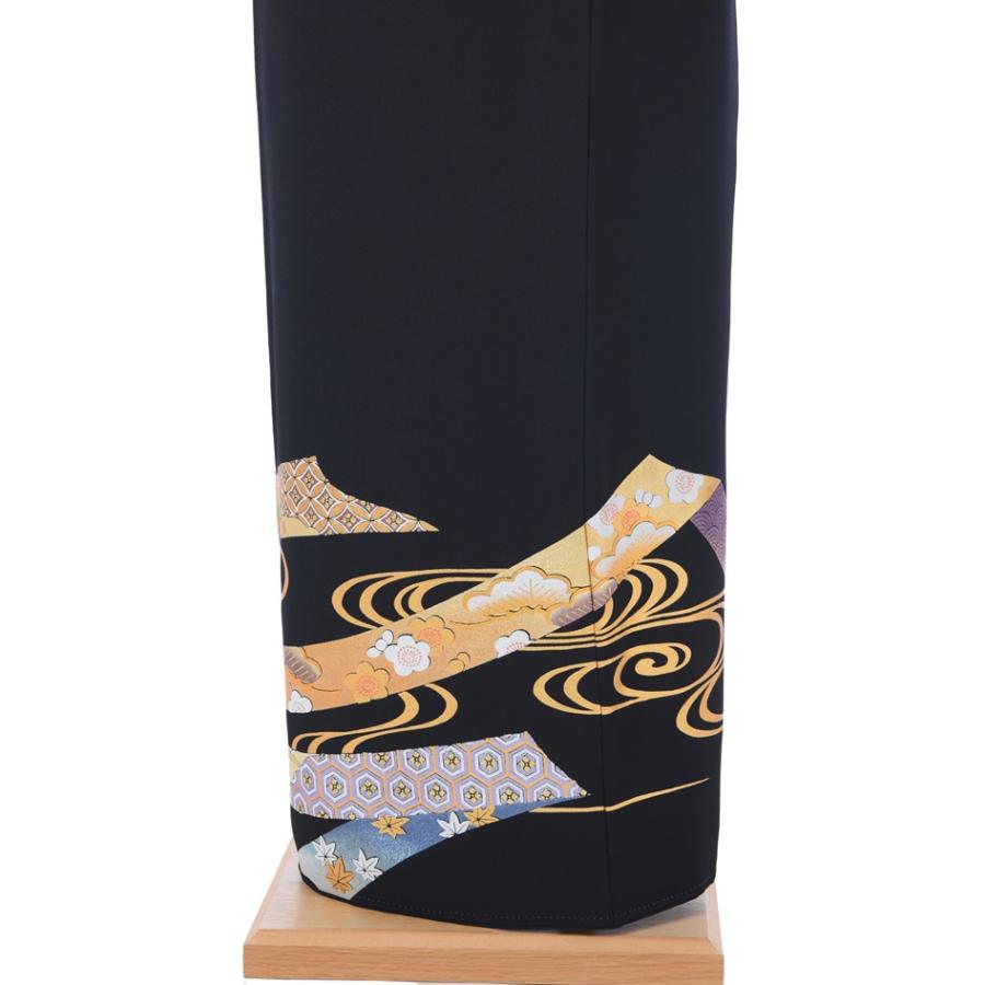 和田光正 特撰黒留袖 8AA0277 黒留袖 レンタル 留袖レンタル 着物