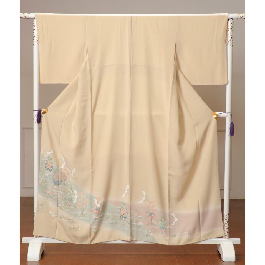 色留袖 留袖 レンタル フルセット 訪問着仕立て 一つ紋 着物 結婚式 貸