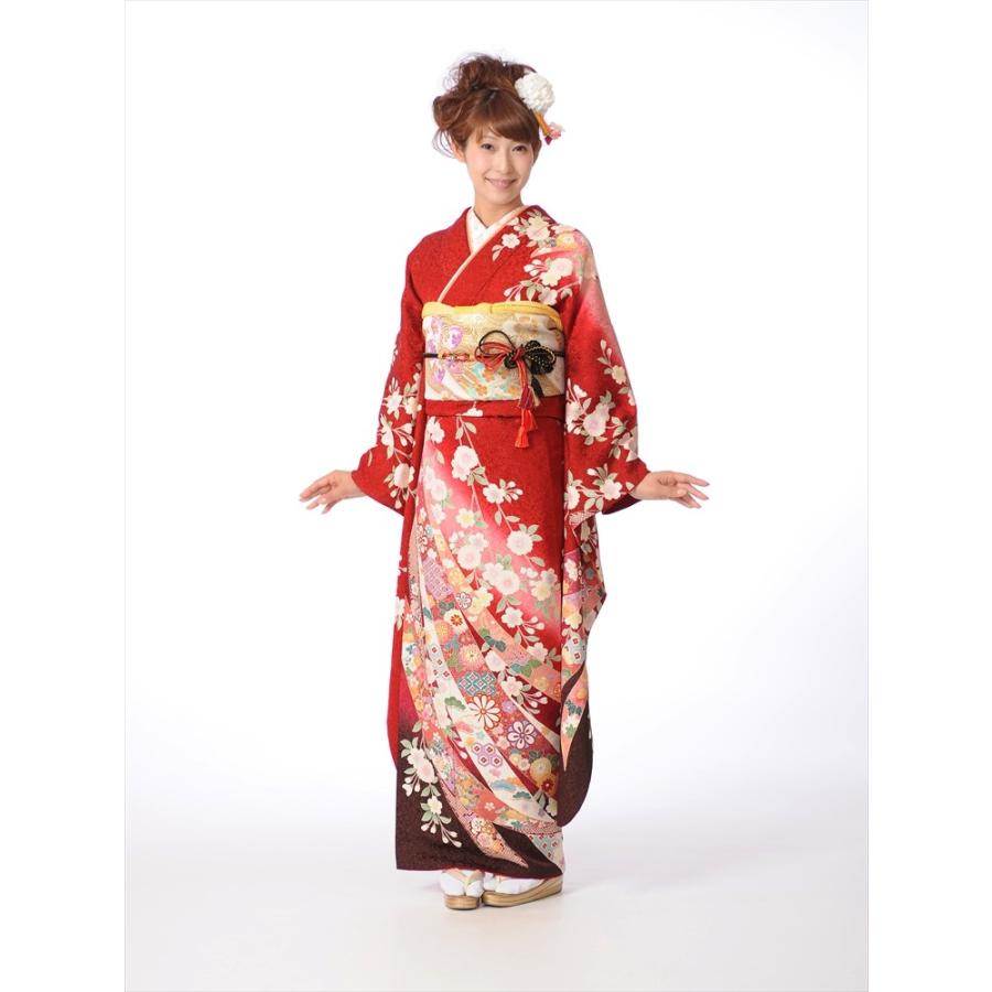 振袖 完全フルセット 24点 成人式 結婚式 前撮り 黒 ブラック 蝶々 高