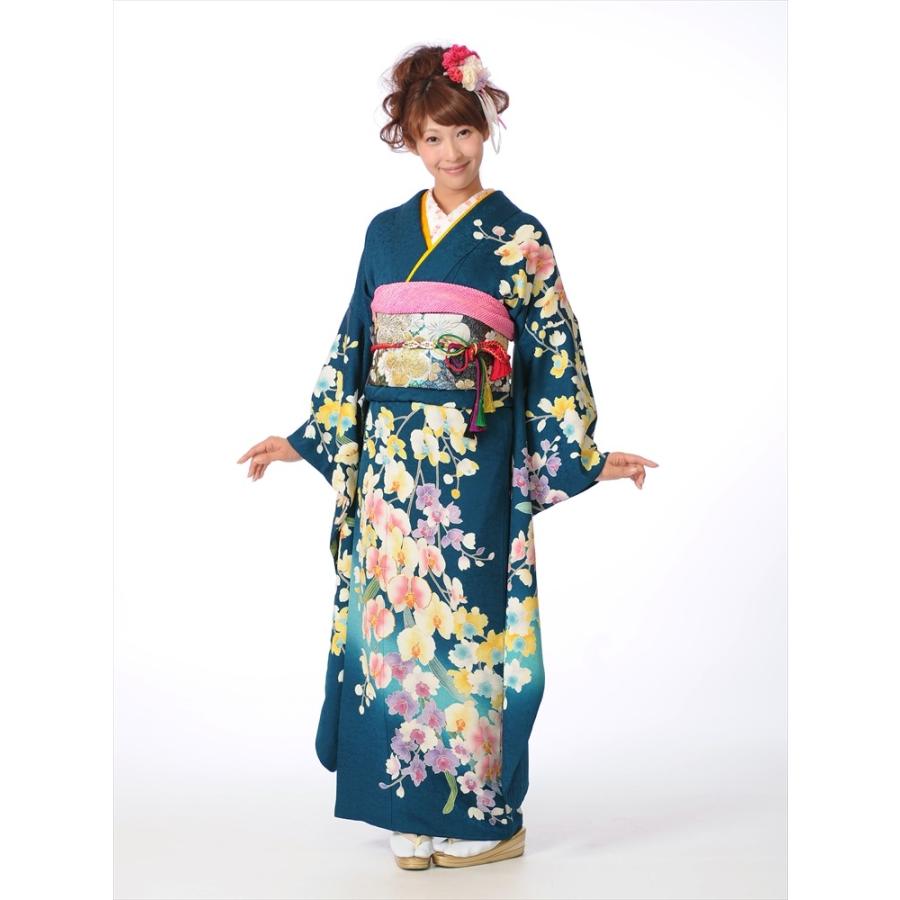 優しい卵色♡振袖フルセット 成人式前撮り謝恩会結婚式 長襦袢ご希望の