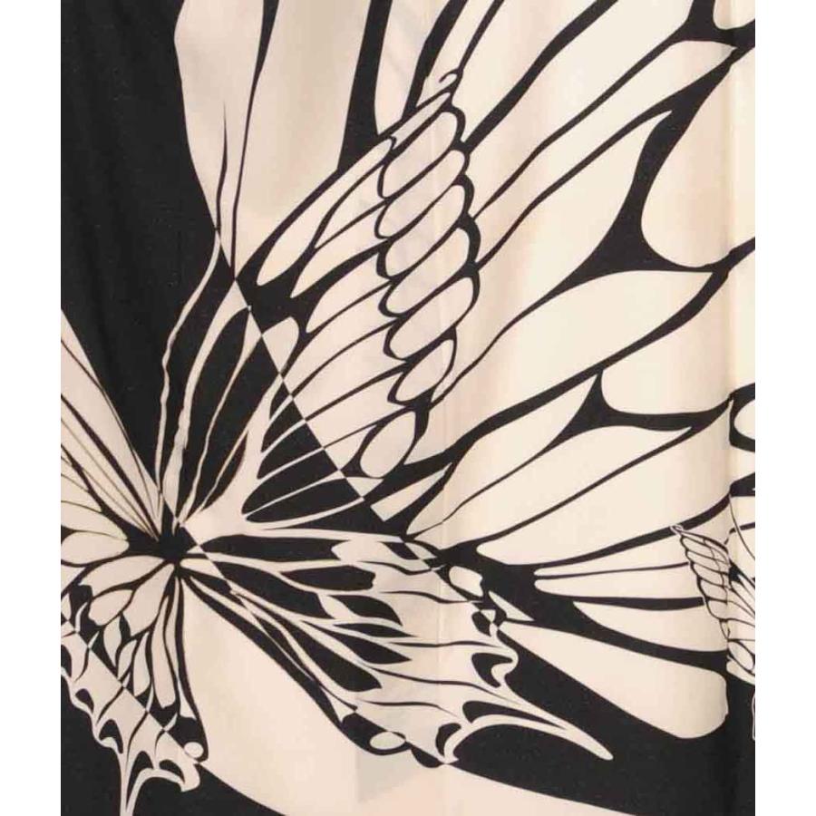 振袖 向い鶴 総絞りトールサイズ クリーム系 身丈165cm 裄丈71cm