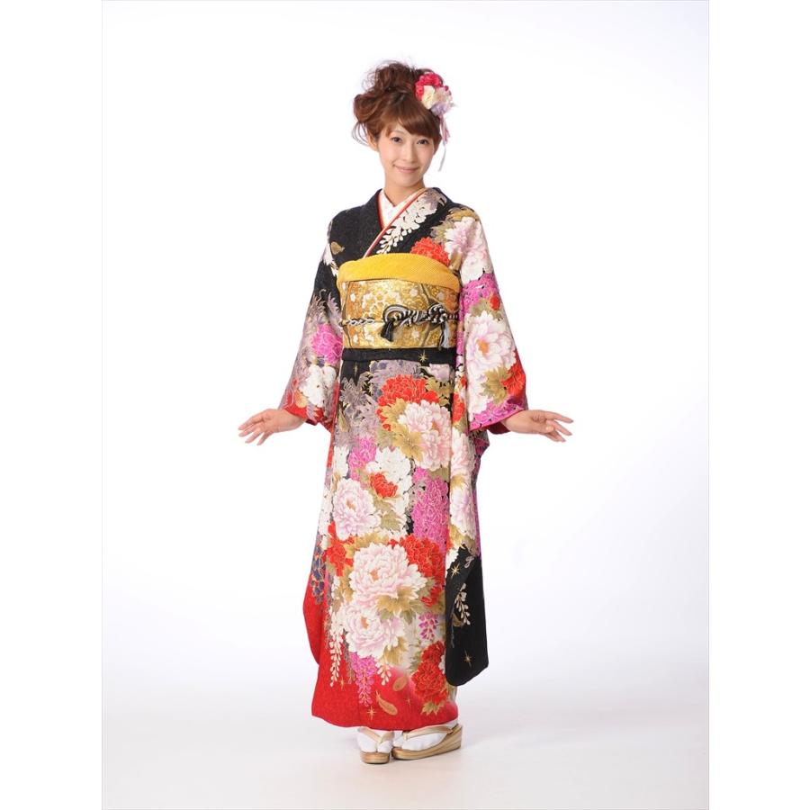 振袖レンタル(2月〜12月上旬)8AC196 レンタル振袖 振袖 着物レンタル