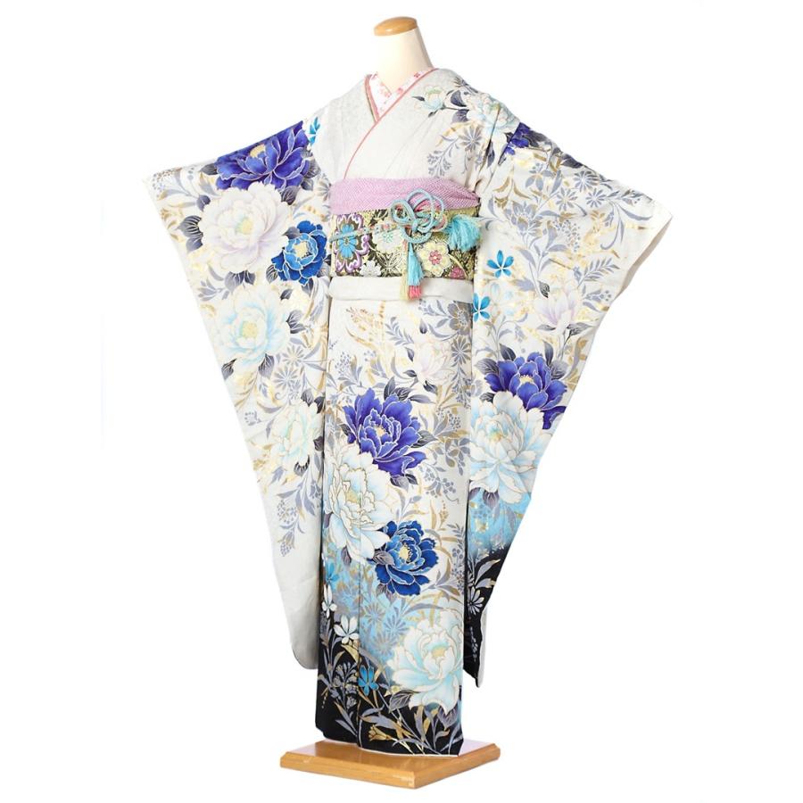 振袖 レンタル フルセット(2月〜12月上旬)8AC481/正絹/着物/結婚式 