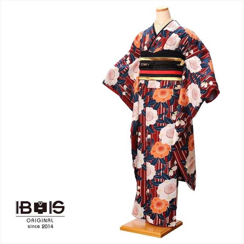 優美辻ヶ花振袖7点セット帯新品帯締め帯揚げフルセットベルベットレース赤黒LR33 優美辻ヶ花振袖7点セット帯新品帯締め帯揚げフルセットベルベット