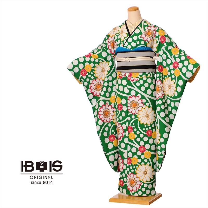華やか花車模様振袖フルセット結婚式前撮り謝恩会成人式
