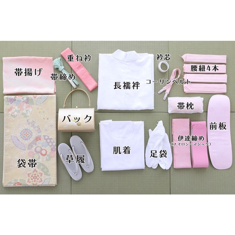 訪問着 レ ンタル フルセット 8AD83 ジャパンスタイル ブランド 七五三