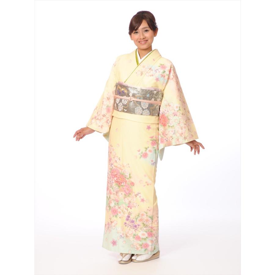 袷着物「キャンディストライプ セサミ」おすすめコーデ