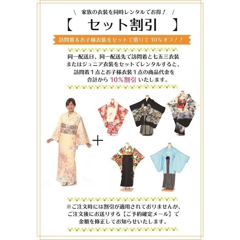 花井幸子 訪問着 レンタル フルセット AD414 レンタル訪問着 着物