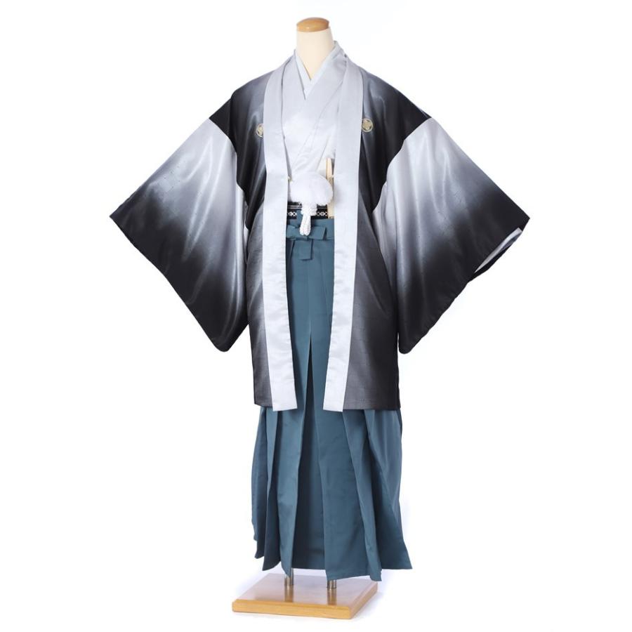 超歓迎 紋付袴 レンタル8af29 紋付き 羽織袴レンタル 黒グレーぼかし 青袴 男性 紳士 着物 結婚式 卒業式 男袴 貸衣装 168ｃｍ 172ｃｍ位まで 肌触りがいい Zoetalentsolutions Com