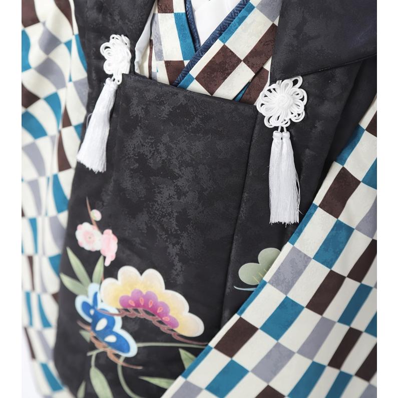 七五三 ３歳 被布 男児 男の子 レンタル処分品 レンタル】七五三 被布 着物 3歳 男の子 男児 七五三レンタル 貸