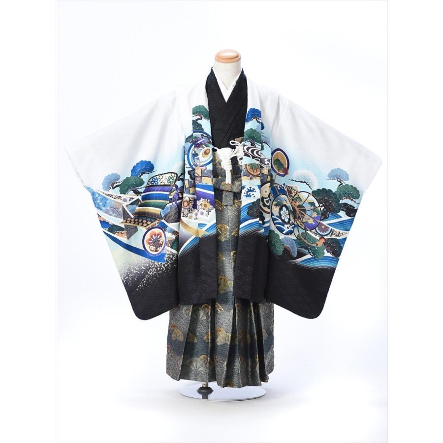 七五三レンタル 5歳男児七五三AO5071/七五三着物/レンタル七五三/753レンタル/袴セット/七五三/５歳/五歳/羽織袴/撮影用衣裳/5歳男の子/5才/男児着 七五三レンタル(5歳男児)5606(高級正絹 総絞り)ヒワ色絞りアンサンブル