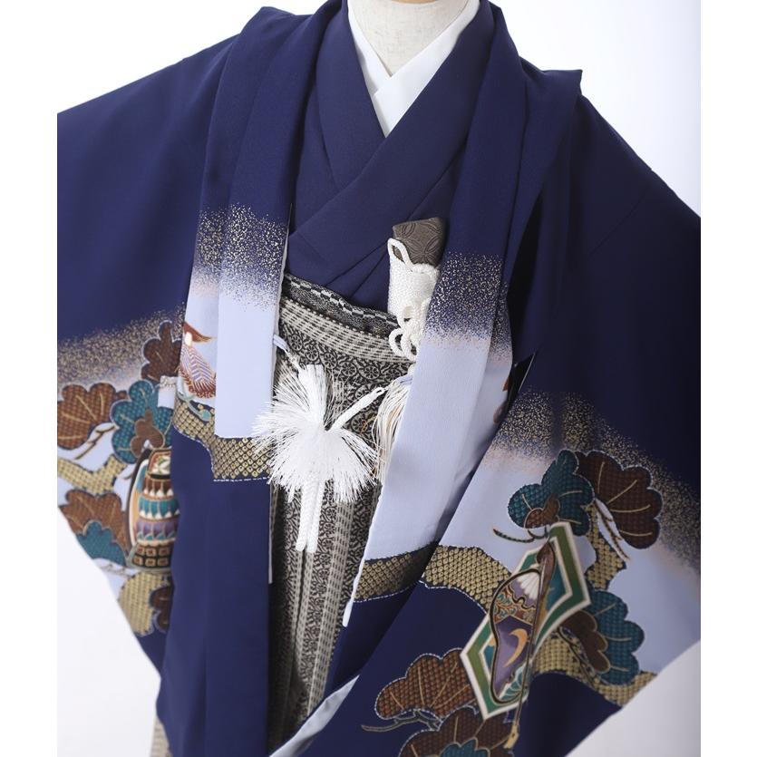 七五三レンタル 5歳男児七五三AO5112 /七五三着物/レンタル七五三/753