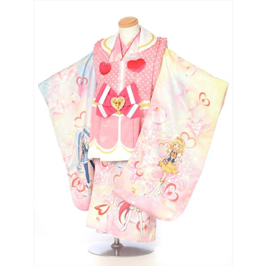 七五三レンタル 女児被布セットap3073 アニメ 女の子七五三 レンタル七五三 753レンタル 被布セット 三才 ３歳 ３才 女児 貸衣装 結婚式 8ap3073 宅配レンタル衣裳アイビス 通販 Yahoo ショッピング