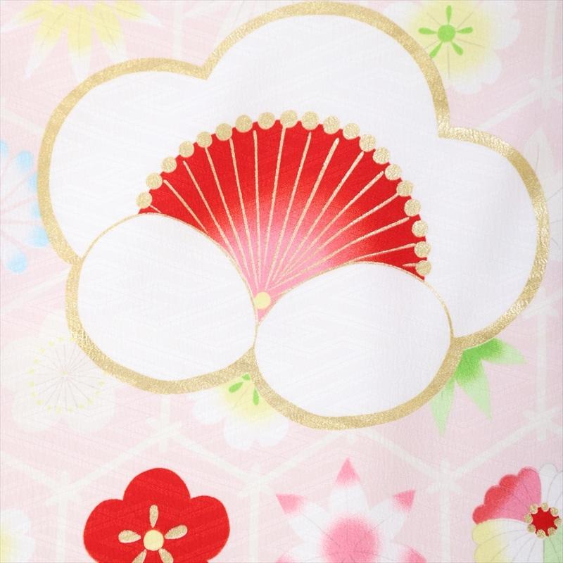 七五三　着物　九重　3歳 レンタル】七五三 3歳 着物 九重 ここのえ 女の子 被布セット