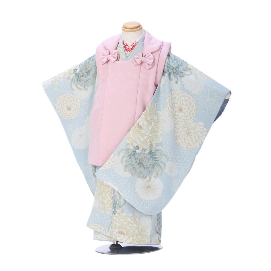 七五三 3歳女の子セット 七五三レンタル 女児被布セットAP3177 女の子七五三 七五三 着物 3歳