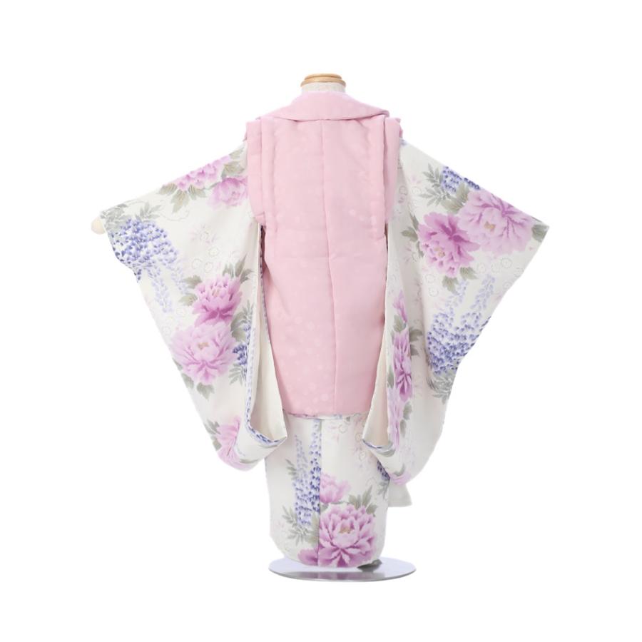 七五三　三才用被布　一式 最高級 七五三 被布 3才用 女児 着物 セット 正絹 桜に松 水色