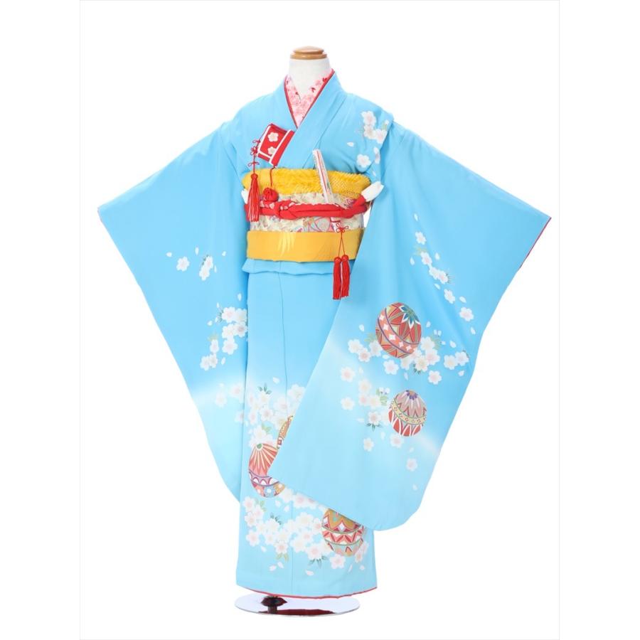 千總 七五三 お被布 3歳 正絹 2901☆ブラックゴールド☆七才セット☆帯