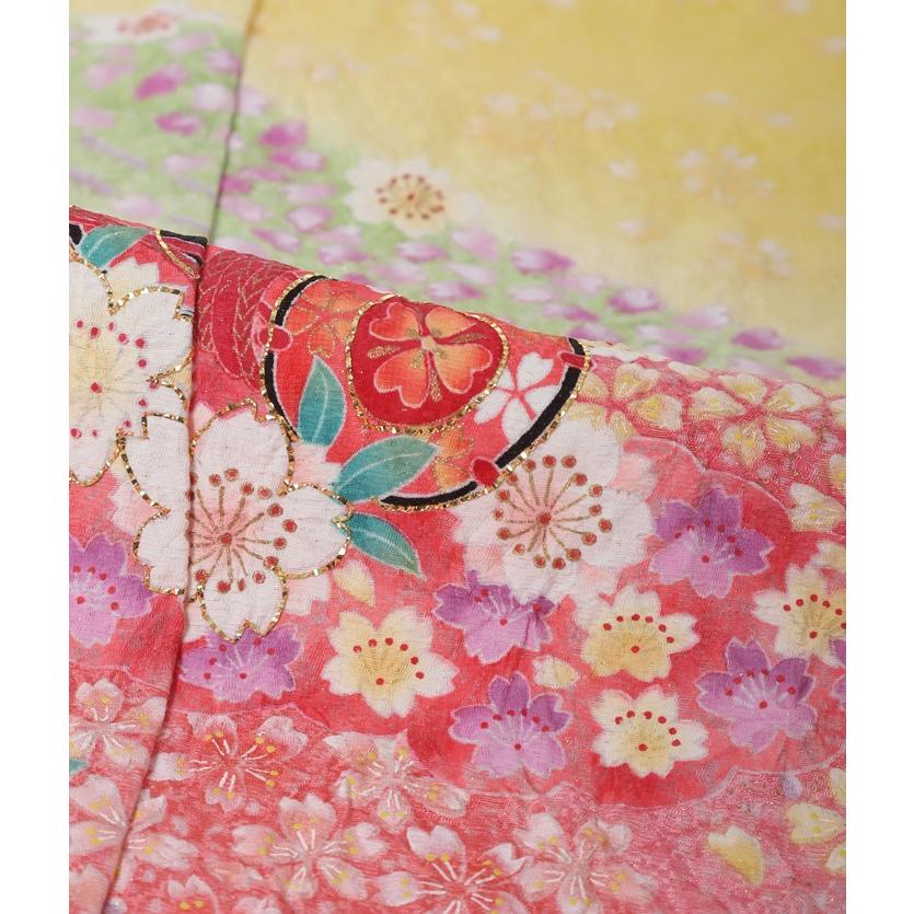 正絹 七五三レンタル 七歳女児七五三AP7155 七五三着物 753 女の子