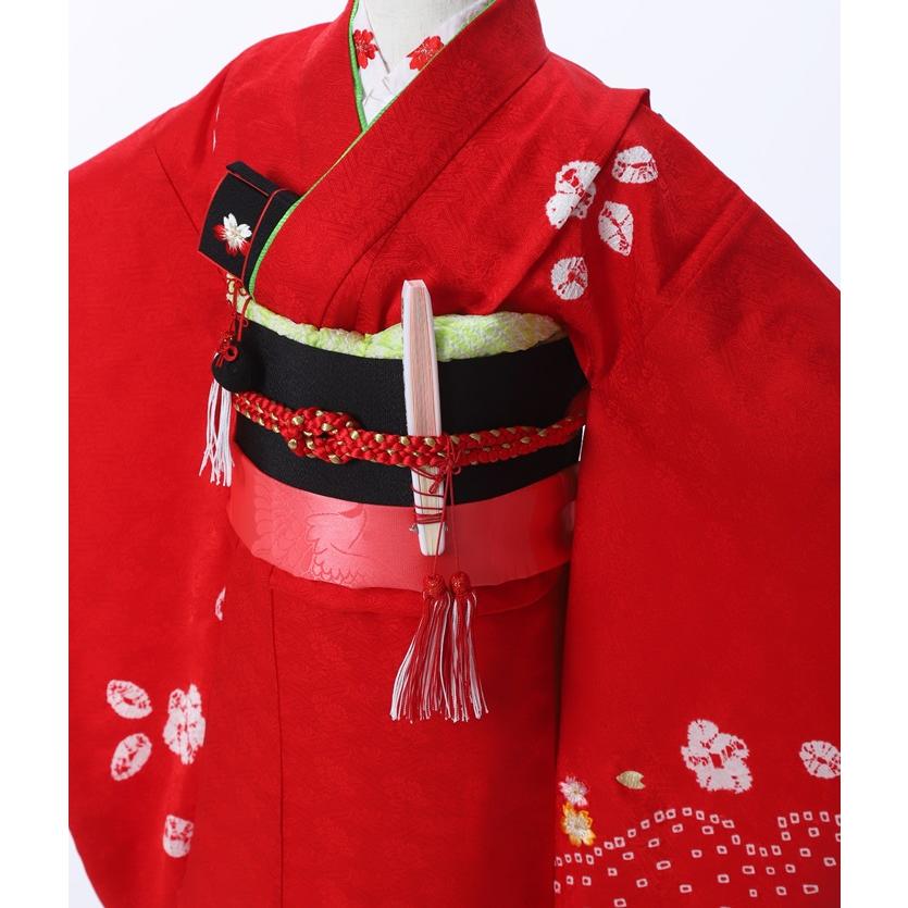 高級正絹 七五三レンタル 七歳女児 七五三 絞り AP7159 七五三着物