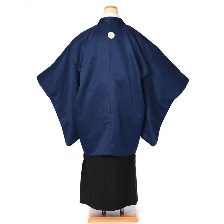 小学生 卒業式 男 ジュニア用紋付袴セットレンタル8AQL30 紋付きフル