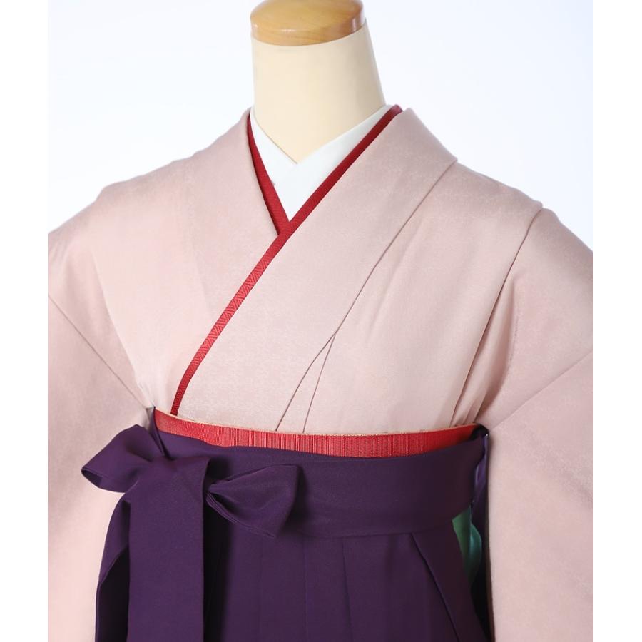 先生向き レンタル 袴 セット(DK166)正絹色無地 大人 女 教員 担任 卒 