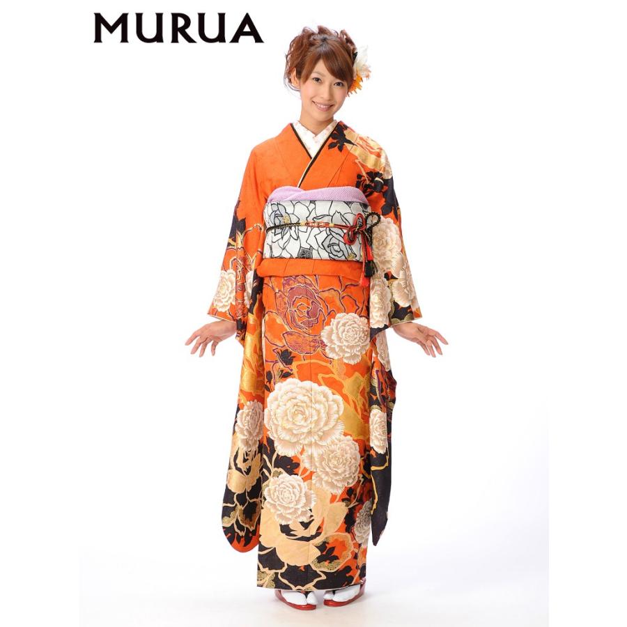 MURUA(ムルーア)ブランド振袖レンタルフルセット(１月 成人式用