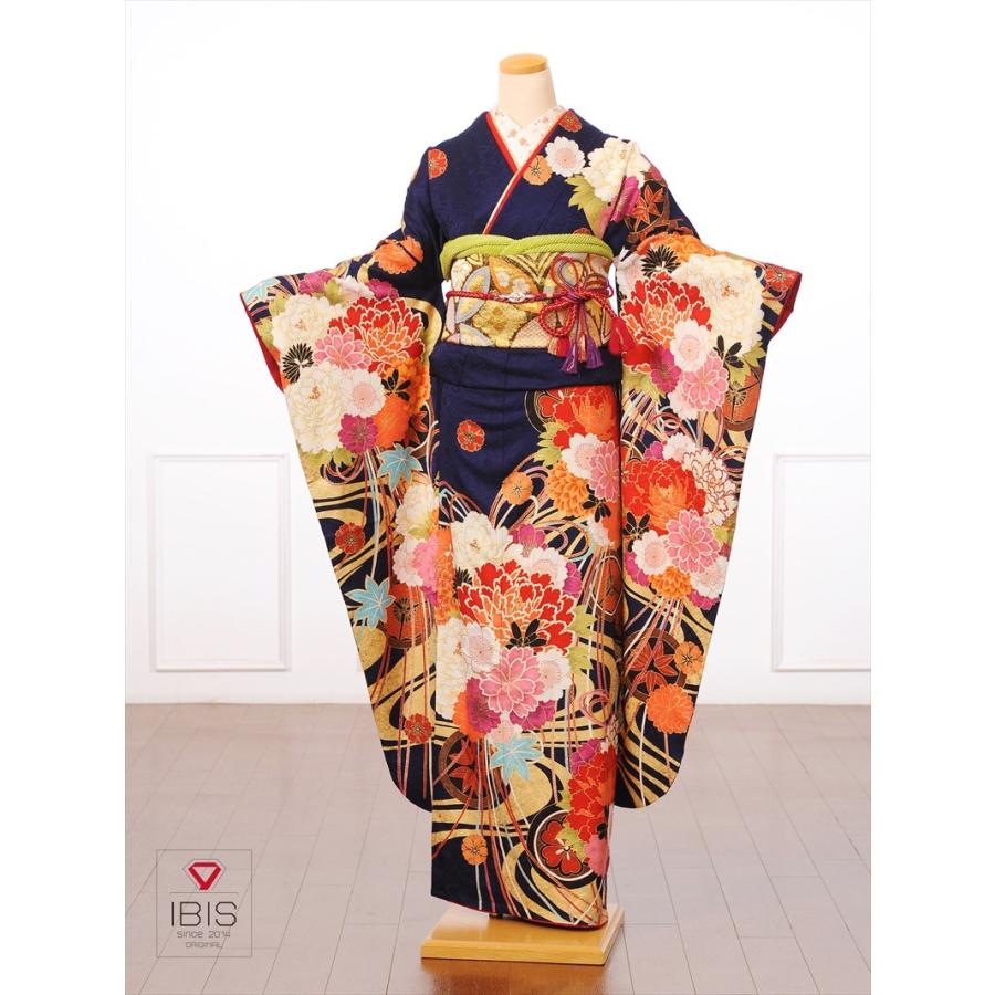 成人式 振袖 レンタル8SAC-444 ゆったりサイズ /1月/レンタル/フル