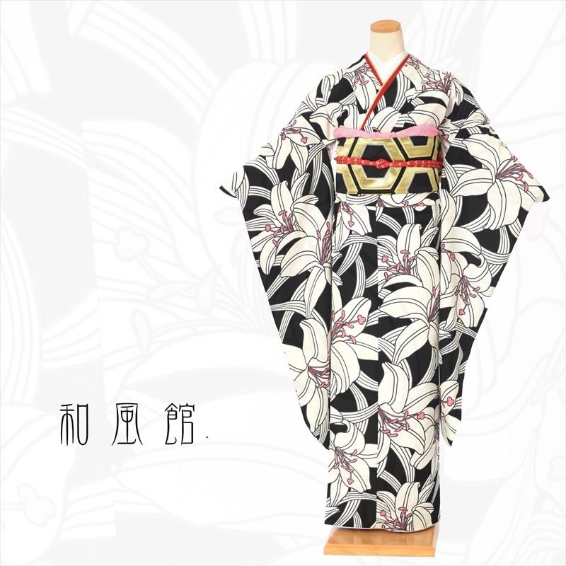 和風館 振袖レンタルフルセット8sacb 109 振袖 レンタル 成人式 1月 結納 結婚式 振袖レンタル ふりそで レトロ振袖 着物レンタル ユリ 百合 レト 8sacb 109 宅配レンタル衣裳アイビス 通販 Yahoo ショッピング