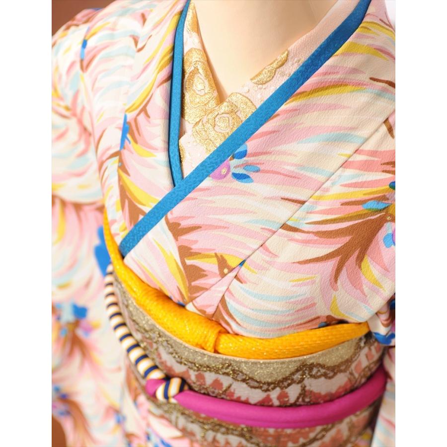 [即日発送] tsumori chisato ツモリチサト 振袖レンタルフルセット8SACB-80 振袖 レンタル 成人式 1月 貸衣装 振袖レンタル 着物レンタル ドレープ ピンク 150cm〜168cm 【XU7495977825】(26520円)