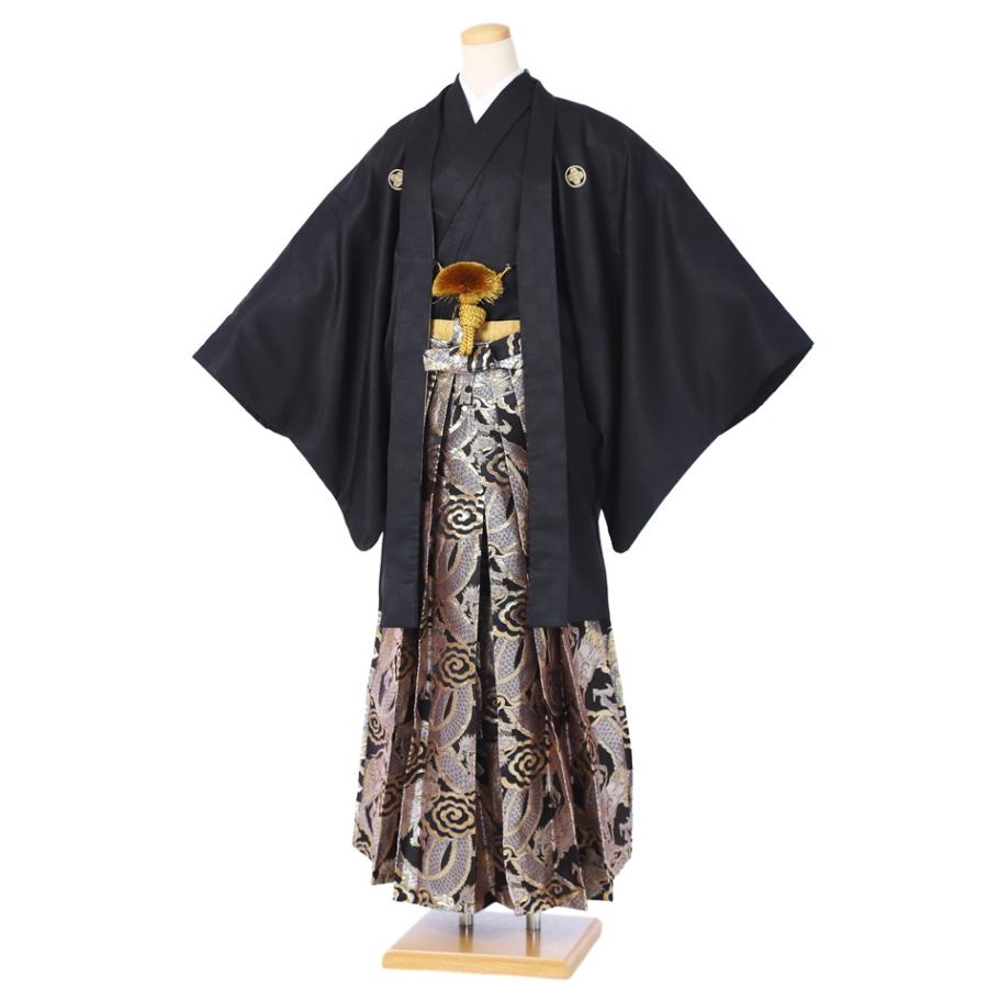 紋付袴 レンタル（1月/成人式）8SAF-36 紋付き ハカマ 羽織袴レンタル