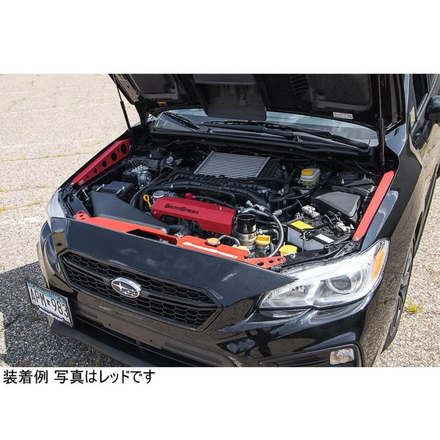 Grimmspeed フェンダー シュラウド スバル Wrx Sti S4 Vab Vag 14年 ブラック Grimm アイビスusオートパーツ 通販 Yahoo ショッピング