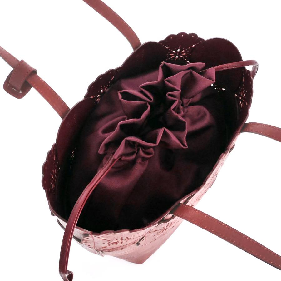 イビサ公式 トート バッグ 本革 レザー バッグインバッグ パッチワーク