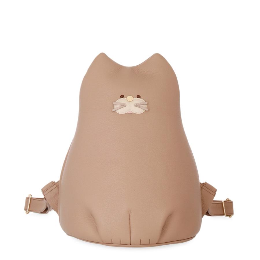 イビサ公式 リュック 猫 ネコ バックパック 人気 ねこ 大人 本革