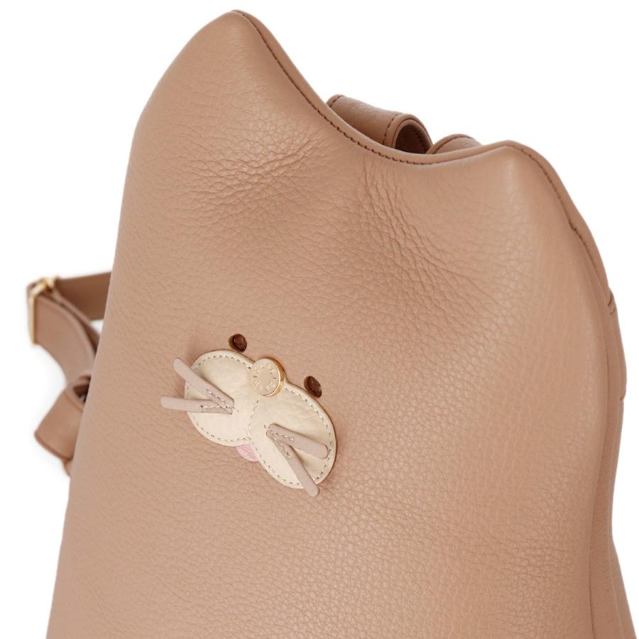 イビサ公式 リュック 猫 ネコ バックパック 人気 ねこ 大人 本革